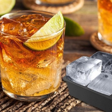 2x формы для шариков ICE CUBE, большая силиконовая форма для кубиков размера XXL