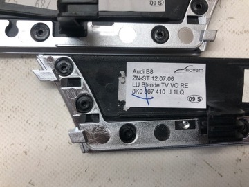 ДЕКОР ДЕКОРАТИВНЫЕ ПОЛОСКИ PIANO ЧЕРНЫЕ 1LQ S-LINE A4 B8