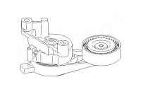 Купити Натягувач ремінь багаторучейковий audi a3 seat altea l, фото thumb