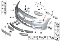 фото thumb №8, Bmw z4 roadster e89 правий фара омивач cover cap 51117231092