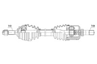 фото thumb №1, Привідний вал привід citroen c-elysee 1.6hdi 92km 12- ліва