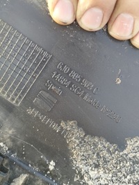 фото thumb №3, Спойлер бампера перед seat ibiza iv 4 6j0805903c