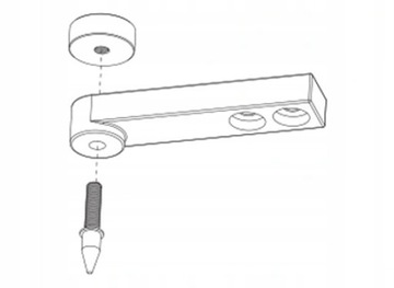 TAGA HARMONY TSF-002 НОЖКИ С ШИПАМИ ДЛЯ КОЛОНН x4
