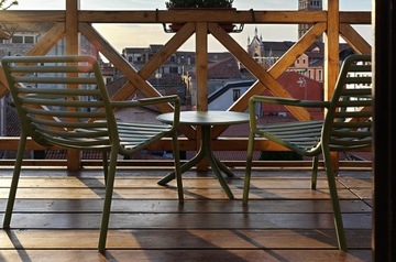 Nardi DOGA RELAX Антрацитовый САДОВЫЙ СТУЛ для Террасы Балкона
