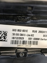 фото thumb №9, Audi a6 c8 4k0 решітка радіатора решітка радіатора бампера хром 4k0853651c