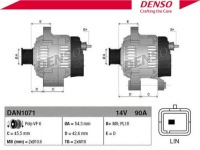 фото thumb №4, Denso генератор citroen c-elysee 1.2 vti 72