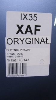 фото thumb №6, Hyundai ix35 крила правий xaf 10-16 143