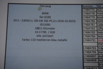 фото thumb №7, Двері правий перед bmw g30 g31 c10