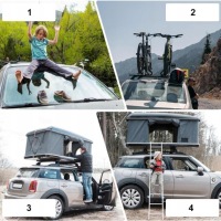 фото thumb №9, Підніжка автомобільний складний алюміній 250kg універсальний швидкий монтаж