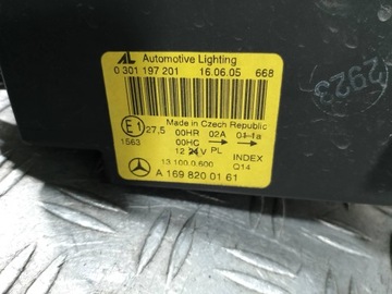 фото thumb №8, Лампа ліва перед mercedes-benz клас a w169 0301197201 a1698200161 2.0 cdi