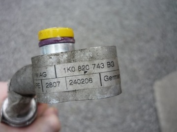 фото thumb №11, Шланг кондиционера seat leon ii golf v a3 8p 1.6 mpi 2.0 fsi 1k0820743bg