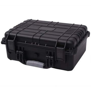 VidaXL Защитный чемодан черный, 40,6 x 33 x 17,4 см