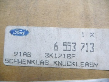 фото thumb №8, Поворотна опора лівий перед ford escort/orion 1990-1995 оригінальний номер 6553713