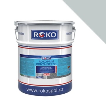 Syntetyczna farba podkładowa Rokoprim Container RK 103 - Szary jasny 5kg, R