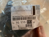 фото thumb №8, Citroen ds3 напрямна бампера задня 9807652277