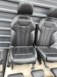 фото thumb №10, Сиденье сиденья кожа комплект s line audi a4 b9 белый nić с подогревом !!!