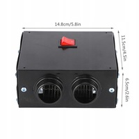 фото thumb №7, 600w 24v отопитель автомобильная радиатор