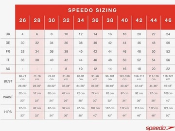 купальник-двойка Speedo с сетчатыми вставками, черный, размер D 42