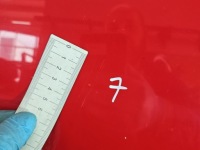 фото thumb №10, Капот передняя chevrolet aveo t250 06-11 sedan красный