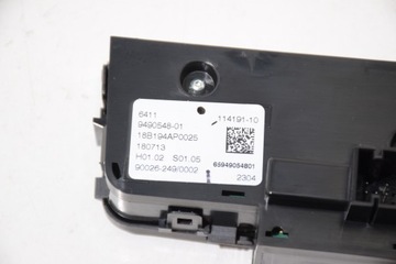 фото thumb №11, Bmw x5 g05 x6 g06 x7 g07 панель повітропровід кондиціонера зад підігрів сидіння