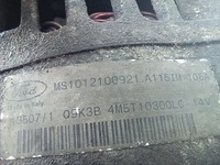 фото thumb №6, Генератор ford focus ii ms1012190921 4m5t10300lc 1.8 tdci 115km