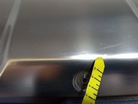 фото thumb №6, Mercedes gl x164 рестайлинг планка хром накладка бампера зад