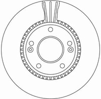 фото thumb №12, Trw тормозные диски + тормозные колодки перед hyundai sonata v 280mm