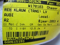 фото thumb №4, Суппорт тормозной зад левый audi a2