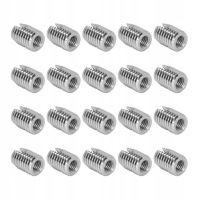 фото thumb №8, 20 штуки. вкладыши gwintowane m6x1,0 m10x1,5 l14mm