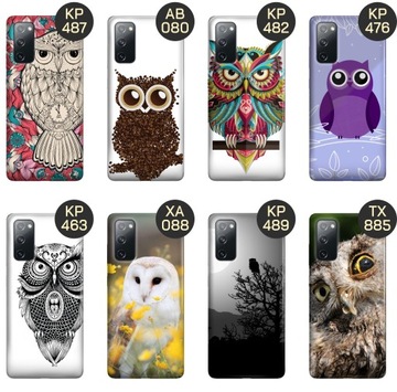 Случай для Samsung Galaxy S20 Fe / 5G Designs Owl Cover Cover