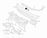 фото thumb №12, Кришка заглушка захист жабо bmw f01 f06 f07