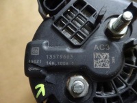 Генератор opel adam 1,2 1,4 xer 6pk 100a 21tyskm оригинал!!! в Украине, фото thumb