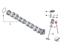 Mini cooper 2007-2012 оригинальная пружина клапана 11347562716 с Разборки, фото thumb