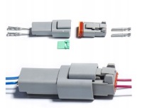 З'єднувач конектори автомобільних штекер hermetyczne електричний pin 250 szt. Доставка, фото thumb
