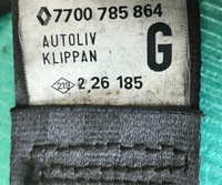 фото thumb №4, Renault 19 pas безпеки лівий перед szary