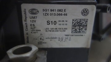 фото thumb №6, Лампа правая vw golf vii рестайлинг полный led gti 5g1941082e