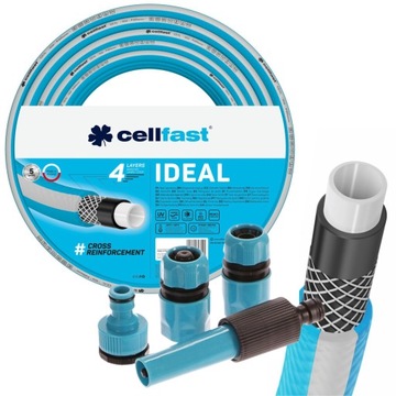 CELLFAST IDEAL САДОВЫЙ ШЛАНГ 4-СЛОЙНЫЙ 27 БАР 3/4