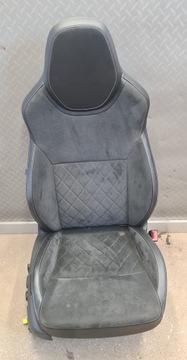 фото thumb №12, Сиденья диван кожа кожаные подогрев superb iii универсал спортлайн алькантара