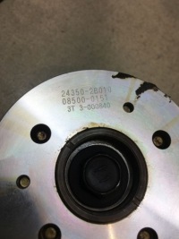 Колесо переменных faz распределительного вала kia ceed 1 1.4 16v 24350-2b010 в Украине, фото thumb