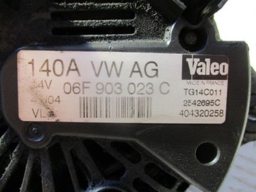 фото thumb №2, Генератор 1k0, 06f903023c, 2.0 tdi, 140a, altea