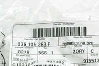 фото thumb №7, Колесо зубчасте вала колінчастого vw 1,4-1,6