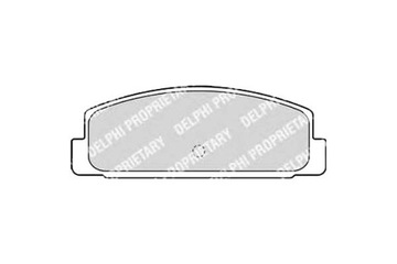 фото thumb №1, Delphi гальмівні колодки гальмівні mazda 323 f vi 6 mitsubish