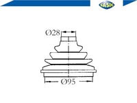 фото thumb №2, Sasic 2933003 набір захист, система кермовий