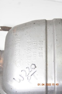 Mercedes w220 3.2cdi гаситель конечный правая  хороший Недорого, фото thumb