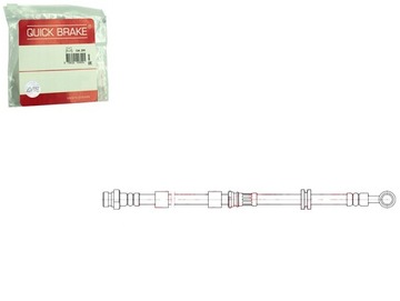 фото thumb №1, Шланг гальмівний гнучкий перед l citroen c4 aircross mitsubishi