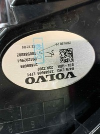 фото thumb №8, Лампа задня задня ліва volvo xc60 ii 2017- 31689689 оригінал volvo