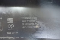 фото thumb №9, Seat tarraco 2018- спойлер накладка бампер перед 5fj805903a