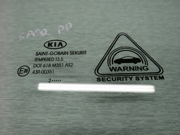 фото thumb №4, Kia sportage iii скло двері передня перед 2012