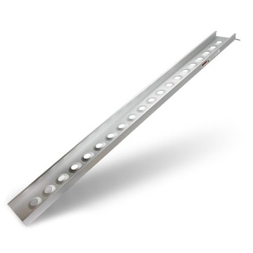 Рампа 400 кг 193x15,7x4,3 см Противоскользящая алюминиевая Грузоподъемность 200 кг каждая