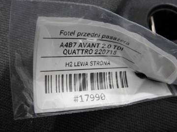 фото thumb №12, Сиденье правый перед audi a4 b7